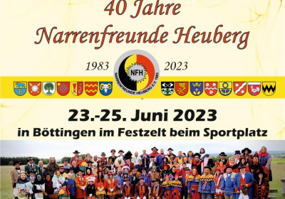 Jubiläum 40 Jahre Narrenfreunde Heuberg
